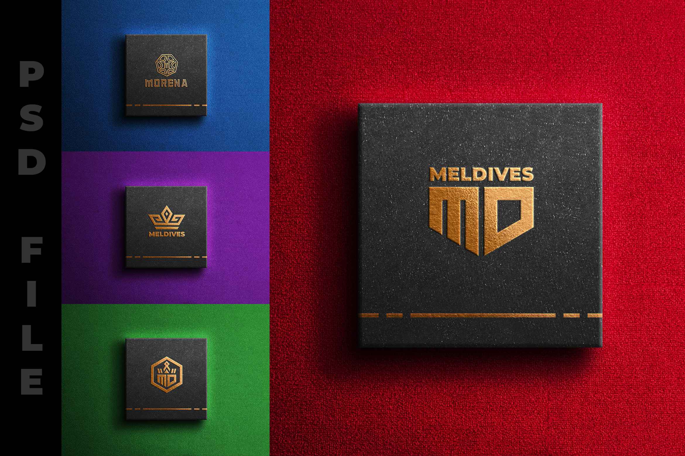 Luxury Box - Logo Mockup