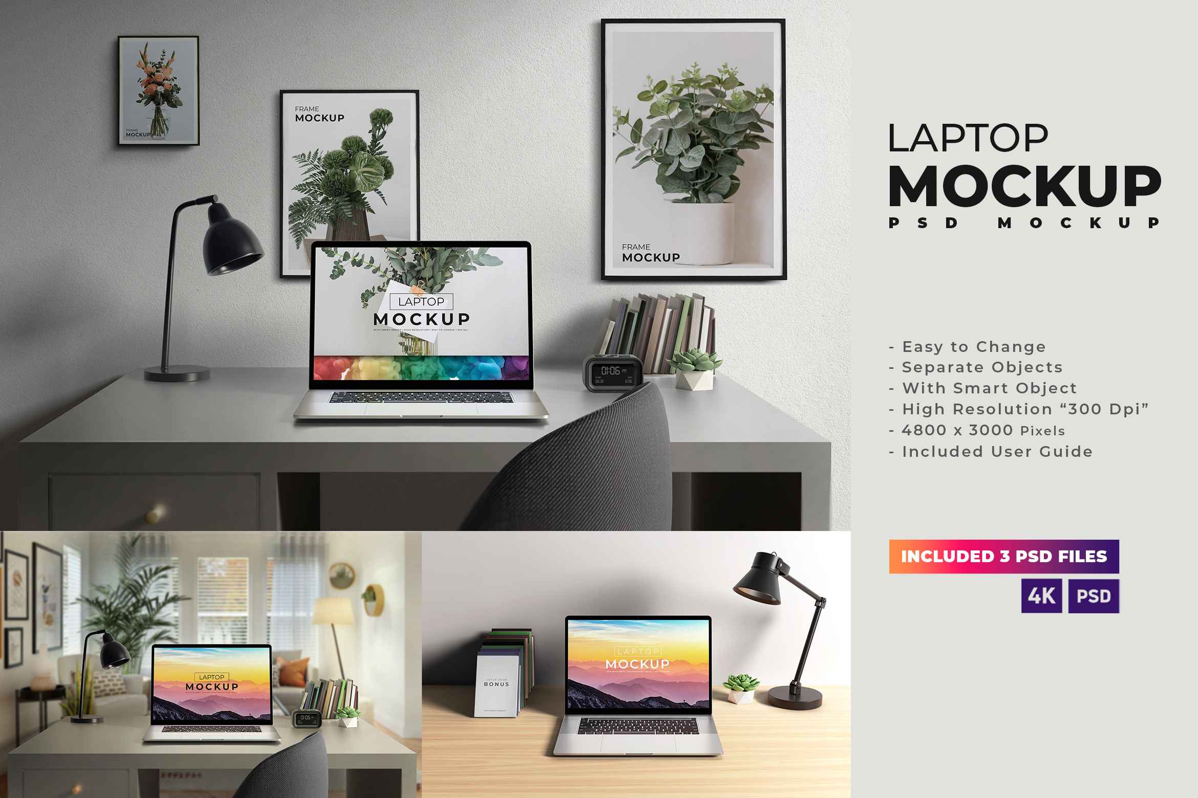 Laptop Mockups Vol. 01