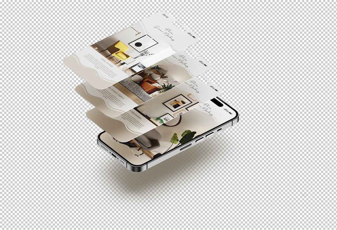 iPhone 14 Screen Mockups