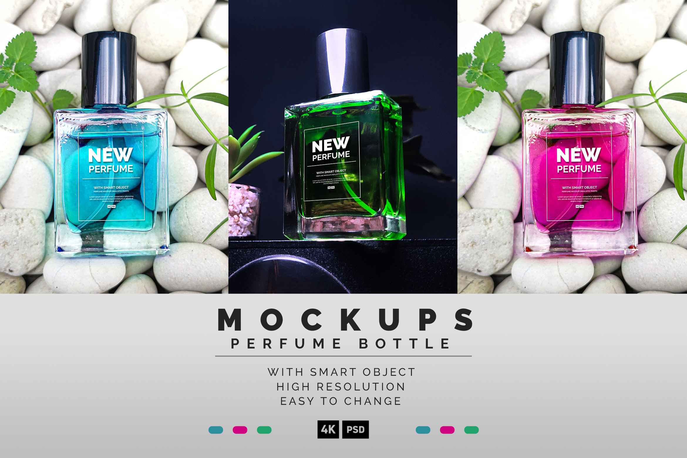 Perfume Bottle Mockup