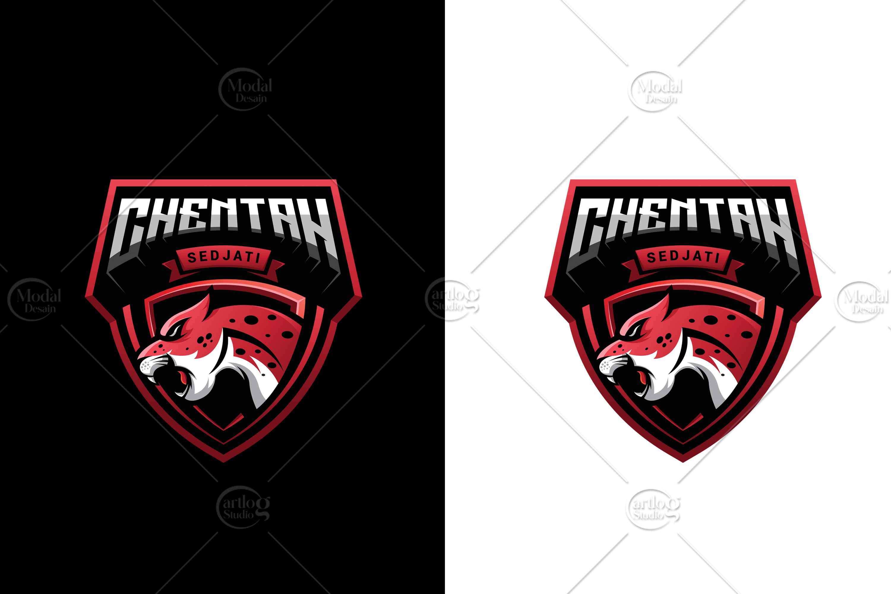 Cheetah Esport Logo Gaming