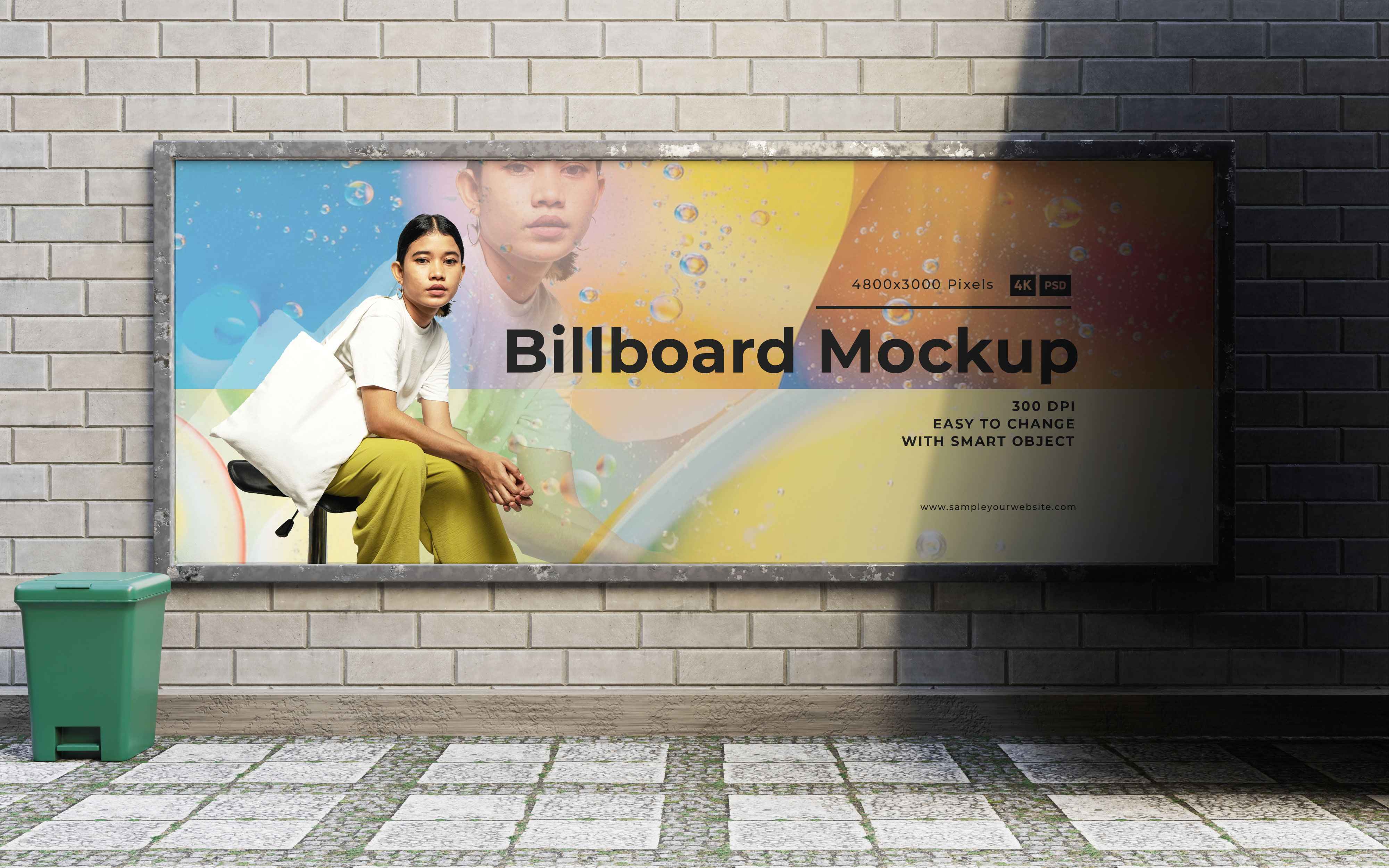 Advertising Billboard Mockup