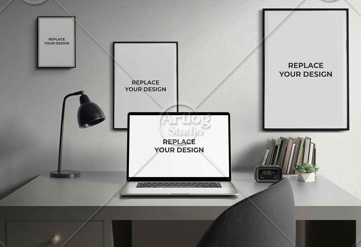 Laptop Mockups Vol. 01