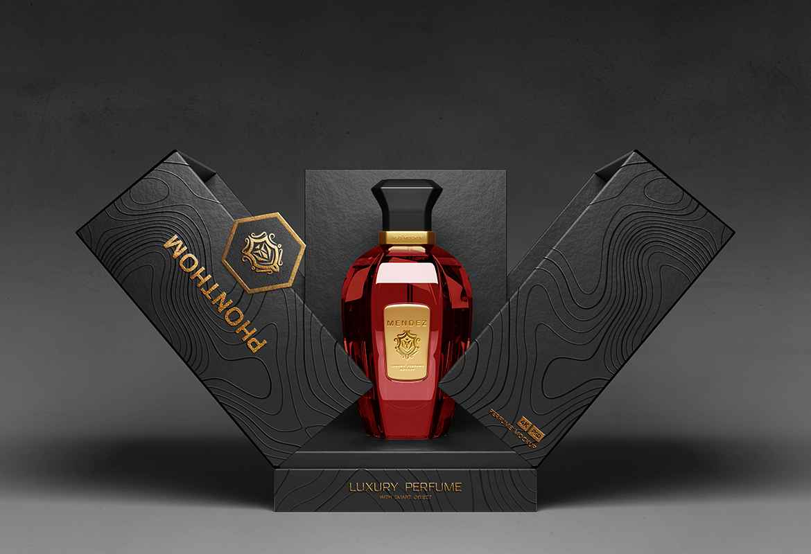 Realistic Mockup - Luxury Packaging Pefume