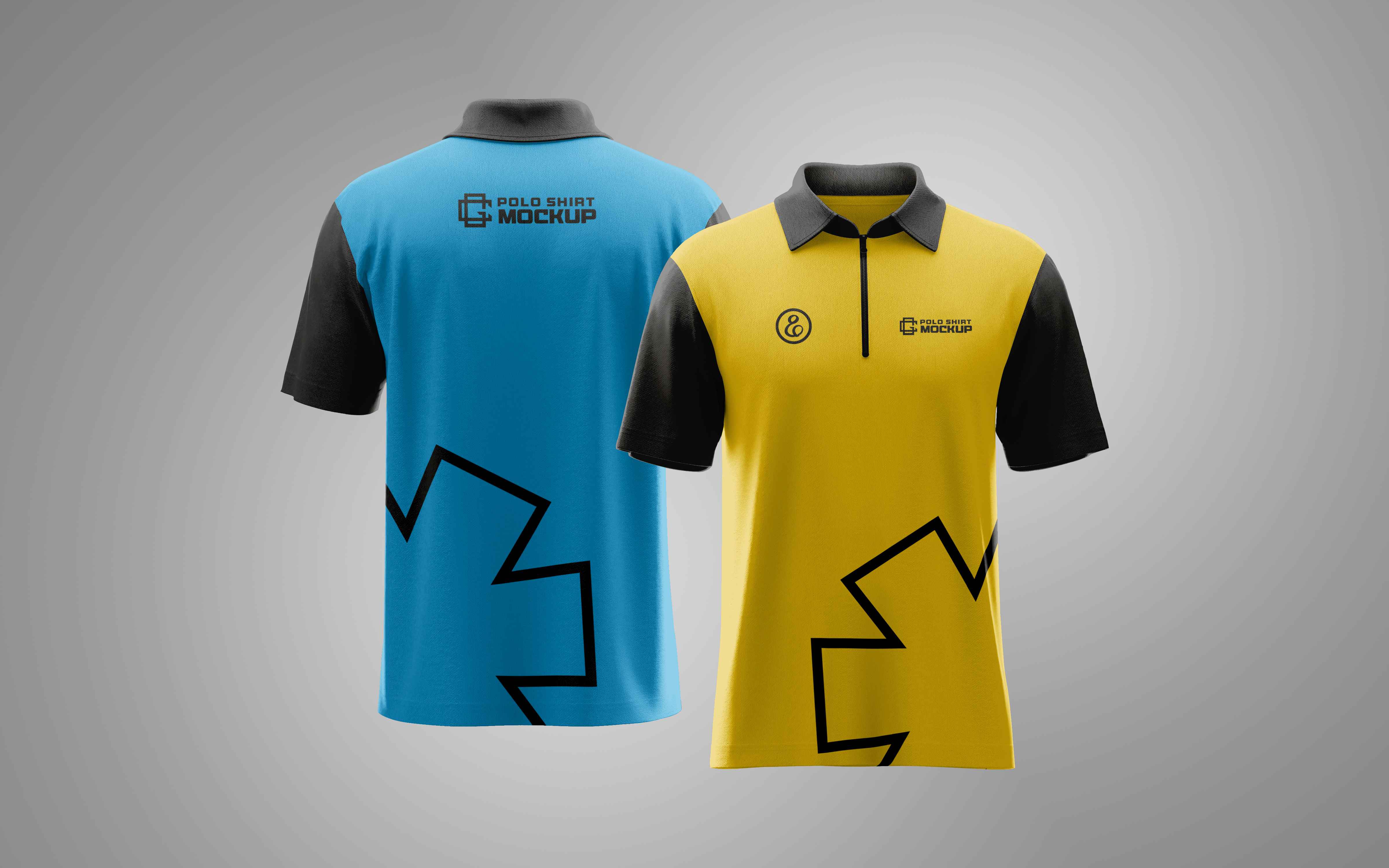 Polo T-Shirt Mockup