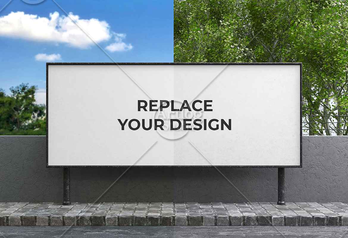 Street Billboard Mockups