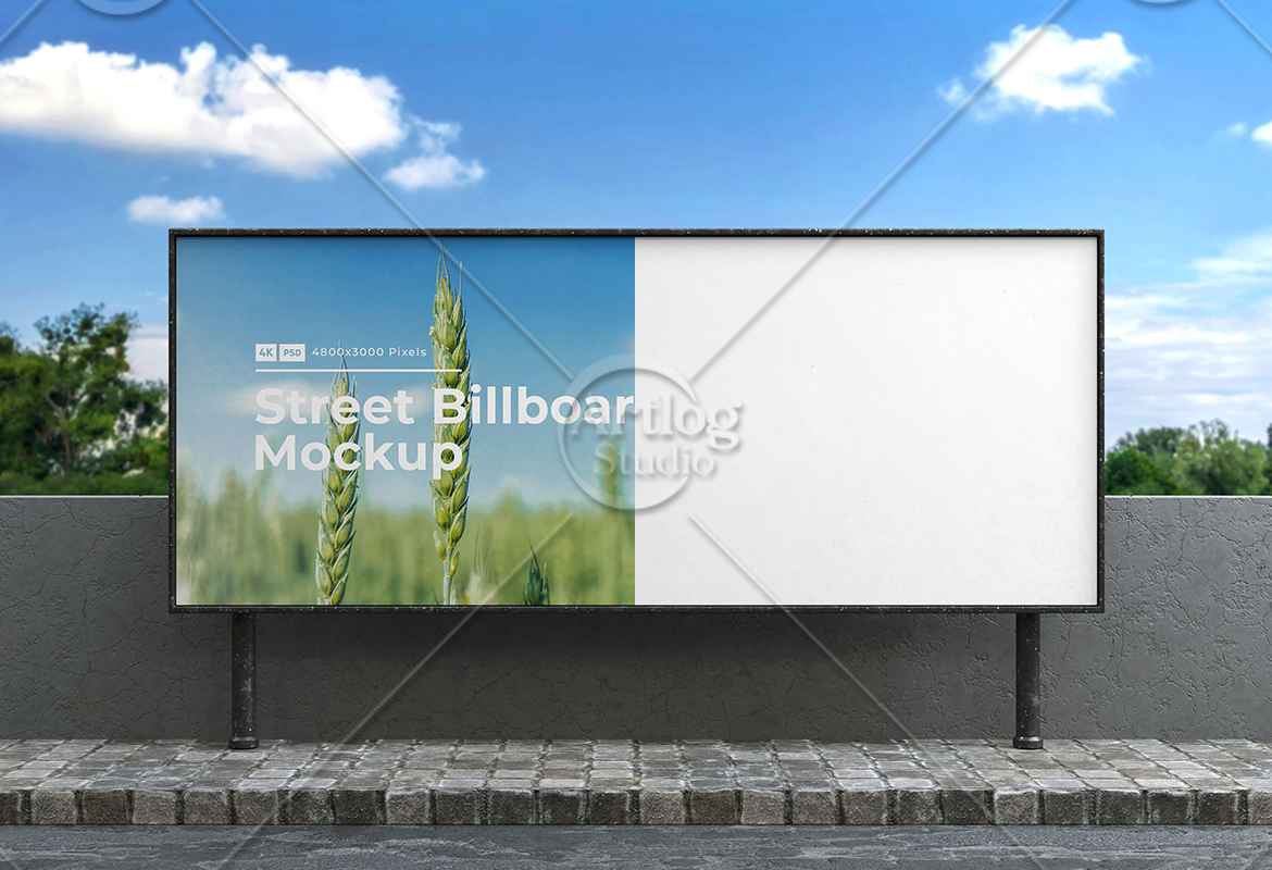 Street Billboard Mockups