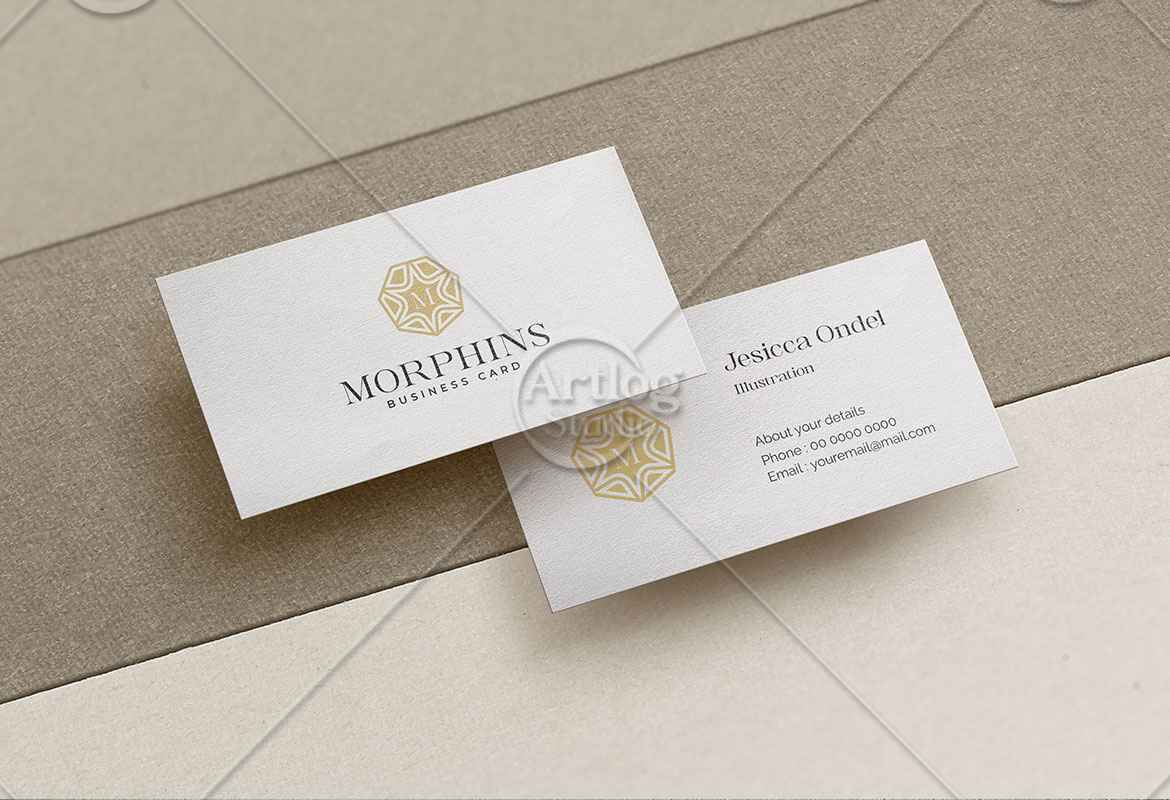 Minimal Business Card Mockup